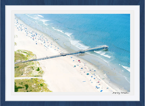 Avalon Beach Pier, New Jersey Photographic Print | Coastal Decor | Wall Art
