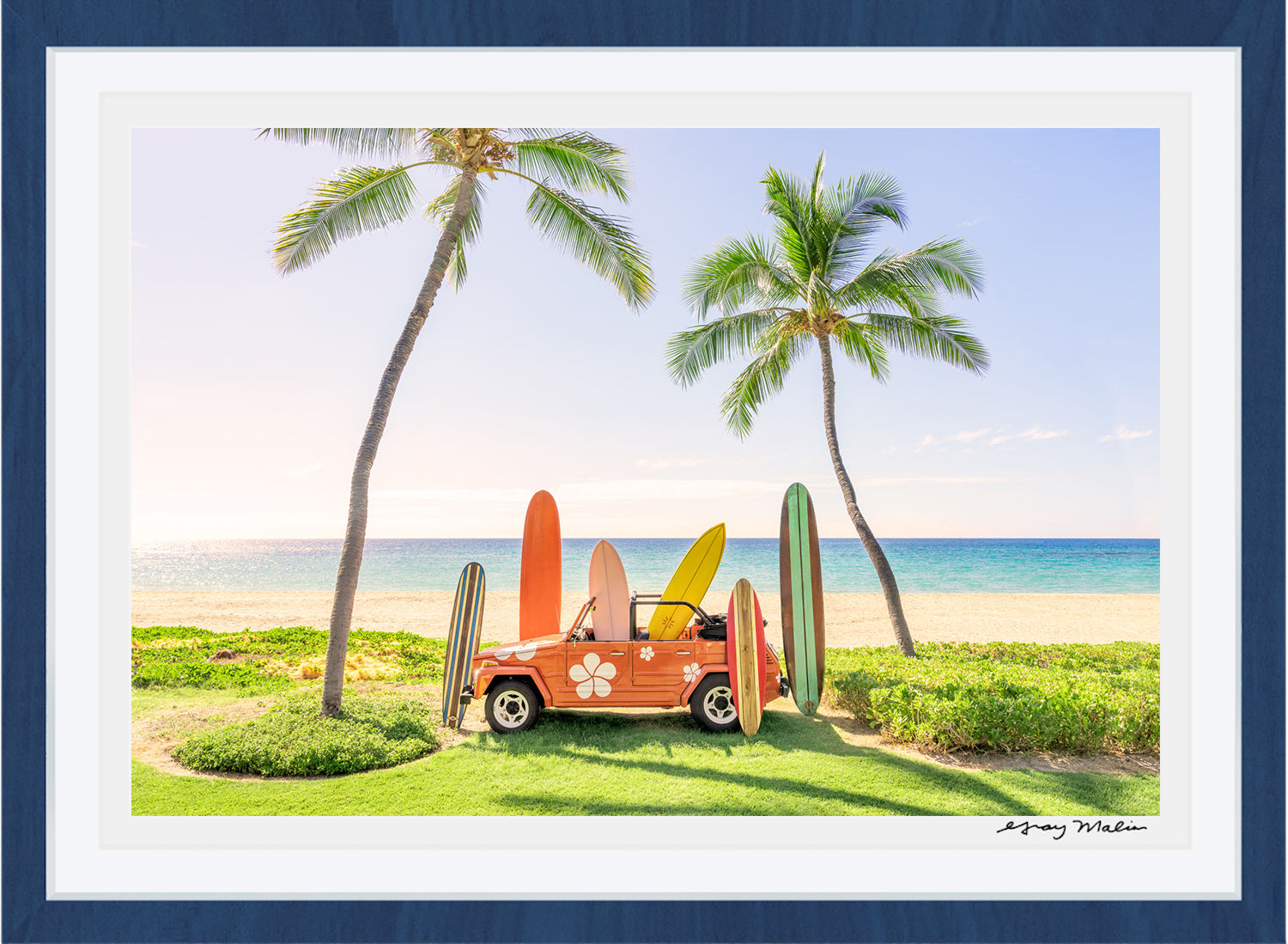 Beach Buggy Mauna Kea Photographic Print Island Decor Wall Art