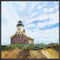 Block Island North Lighthouse Canvas Print | Coastal Decor | Wall Art