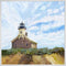 Block Island North Lighthouse Canvas Print | Coastal Decor | Wall Art