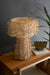 Cane Table Lamp with Cane Shade | Island Decor | Lighting