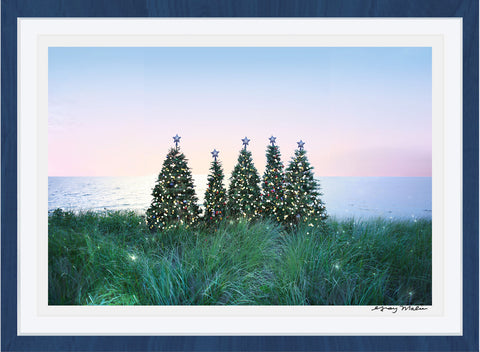 Coastal Holiday Photographic Print | Coastal Decor | Wall Art