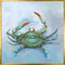 Coastal Locals - Blue Crab Canvas Print | Coastal Decor | Wall Art