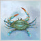 Coastal Locals - Blue Crab Canvas Print | Coastal Decor | Wall Art