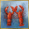 Coastal Locals - Lobster Pair Canvas Print | Coastal Decor | Wall Art
