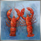 Coastal Locals - Lobster Pair Canvas Print | Coastal Decor | Wall Art