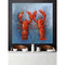 Coastal Locals - Lobster Pair Canvas Print | Coastal Decor | Wall Art
