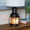 Copper Lantern Table Lamp | Nautical Decor | Lighting