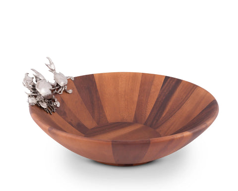 Crab Salad Serving Bowl | Coastal Decor | Decorative Bowls