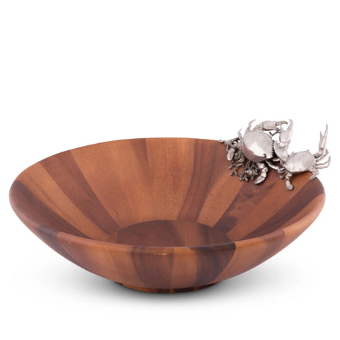 Crab Salad Serving Bowl | Coastal Decor | Decorative Bowls