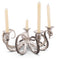 Four Taper Pewter Octopus Candelabrum | Coastal Decor | Candleholders