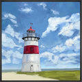 Stratford Point Lighthouse Canvas Print | Coastal Decor | Wall Art