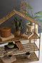 Woven Seagrass House with Shelves | Island Decor | Home Accessories