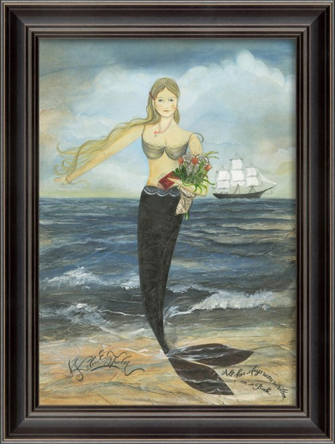 All Her Days Framed Print | Island Decor | Wall Art