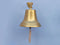 Antique Brass Hanging Ship's Bell | Nautical Decor | Home Accessories