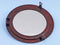 Antique Copper Decorative Ship Porthole Mirror | Nautical Decor | Mirrors