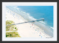Avalon Beach Pier, New Jersey Photographic Print | Coastal Decor | Wall Art