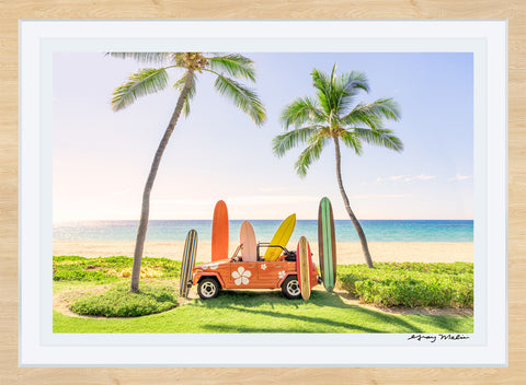 Beach Buggy Mauna Kea Photographic Print | Island Decor | Wall Art