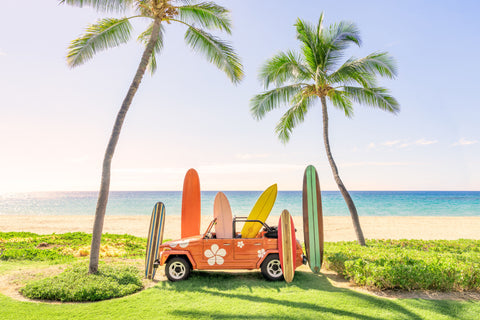 Beach Buggy Mauna Kea Photographic Print | Island Decor | Wall Art