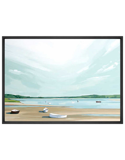 Beached Canvas Print | Coastal Decor | Wall Art