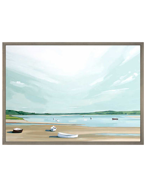 Beached Canvas Print | Coastal Decor | Wall Art