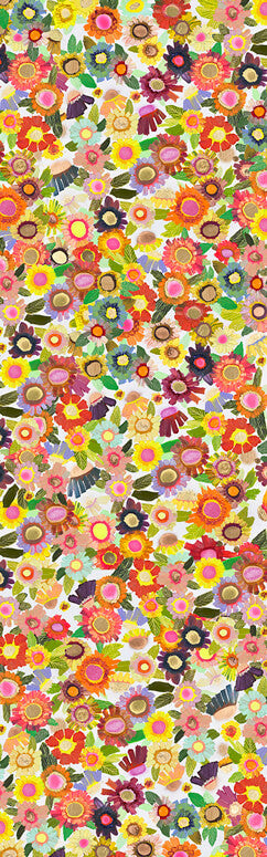 Blooms Floor Cloth | Coastal Decor | Rugs
