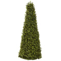 Boxwood Cone with Lights | Seasonal | Artificial Flowers
