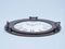 Bronzed Deluxe Class Porthole Clock | Nautical Decor | Home Accessories