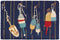Buoys Hooked Wool Rug | Nautical Decor | Rugs