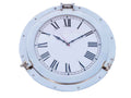 Chrome Decorative Ship Porthole Clock | Nautical Decor | Home Accessories