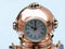 Copper Decorative Divers Helmet Clock | Nautical Decor | Home Accessories