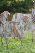 Corrugated Metal Christmas Sheep Set of 3 | Seasonal | Christmas