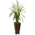 Cymbidium Orchid Decorative Planter | Island Decor | Artificial Flowers