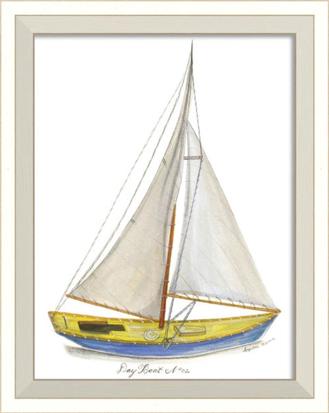 Dayboat 02 Framed Print | Coastal Decor | Wall Art