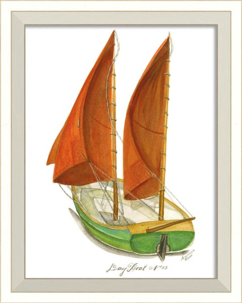 Dayboat 03 Framed Print | Coastal Decor | Wall Art