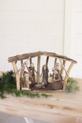 Driftwood Nativity Scene | Seasonal | Christmas