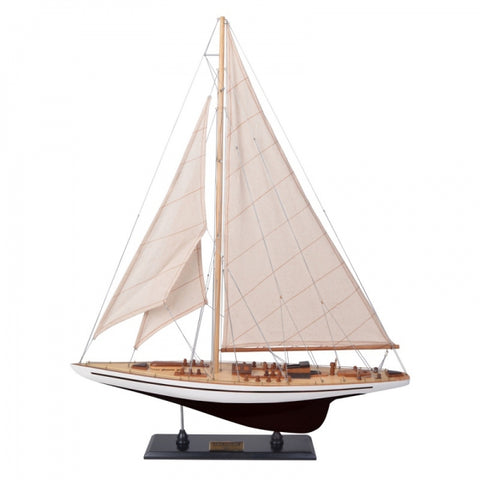 Endeavour J Class Yacht Model Sailboat |Nautical Decor | Home Accessories