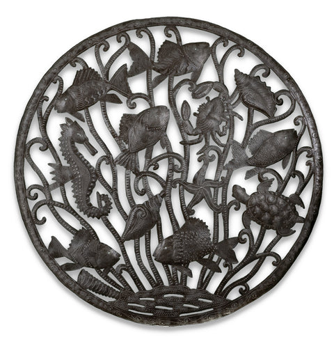 Fathoms Below Metal Wall Art | Island Decor | Outdoor