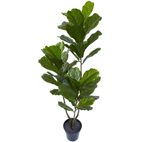 Fiddle Leaf Tree | Island Decor | Artificial Flowers