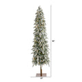 Flocked Grand Alpine Artificial Christmas Tree | Seasonal