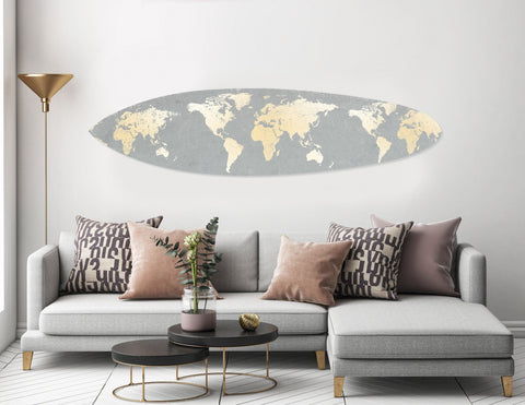 Surfboard Wall Art | Island Decor | Wall Art