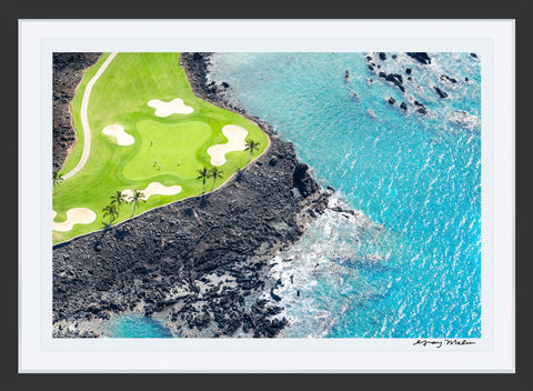 Hole 15 Mauna Lani Golf Course Hawaii Photographic Print | Island Decor | Wall Art