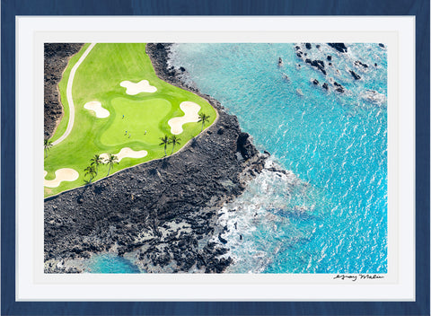 Hole 15 Mauna Lani Golf Course Hawaii Photographic Print | Island Decor | Wall Art