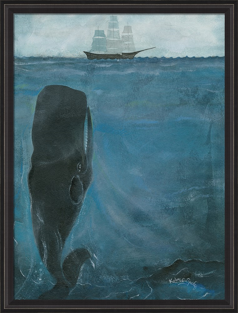 Impending Doom Framed Print | Nautical Decor | Wall Art