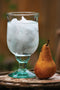 Recycled Glass Water Goblet Large  Set of 6 | Coastal Decor | Home Accessories