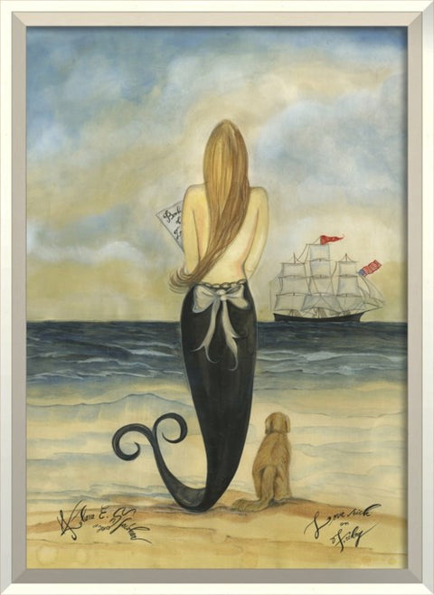 Lovesick on Friday Framed Print | Island Decor | Wall Art