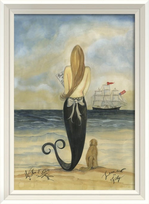 Lovesick on Friday Framed Print | Island Decor | Wall Art