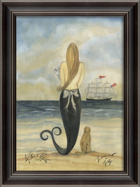 Lovesick on Friday Framed Print | Island Decor | Wall Art