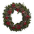Magnolia, Berry, Pine And Pinecone Wreath | Seasonal | Artificial Flowers