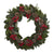 Magnolia, Berry, Pine And Pinecone Wreath | Seasonal | Artificial Flowers